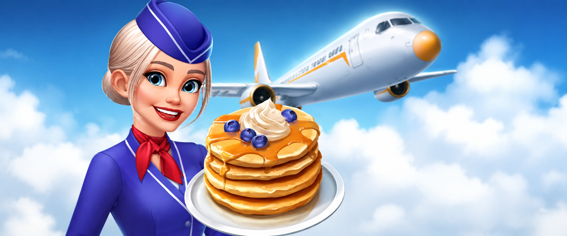 Banner Games Airplane Chefs